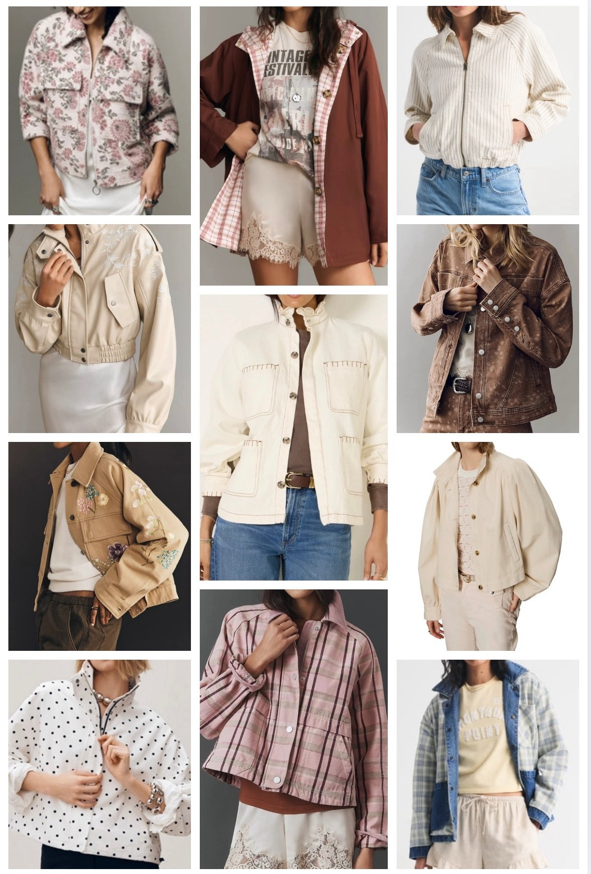 Lightweight jackets. I hate wearing bulky Winter coats but I LOVE a lightweight Spring jacket! Especially if it has a pretty detail! 

#LTKOver40 #LTKSeasonal #LTKPetite