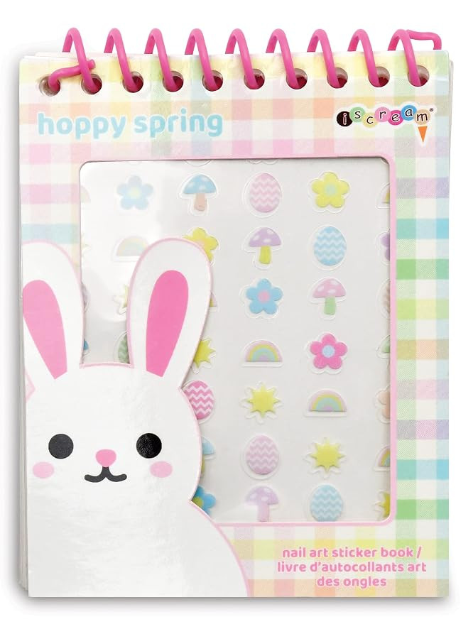 iscream Hoppy Spring Fun Nail Stickers Booklet | Amazon (US)