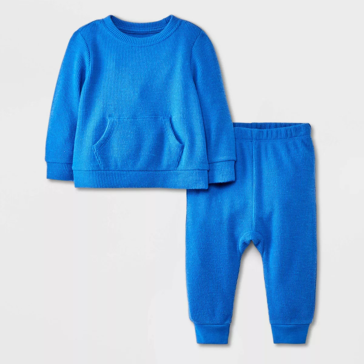Baby Thermal Ribbed Top & Bottom Set - Cat & Jack™ | Target
