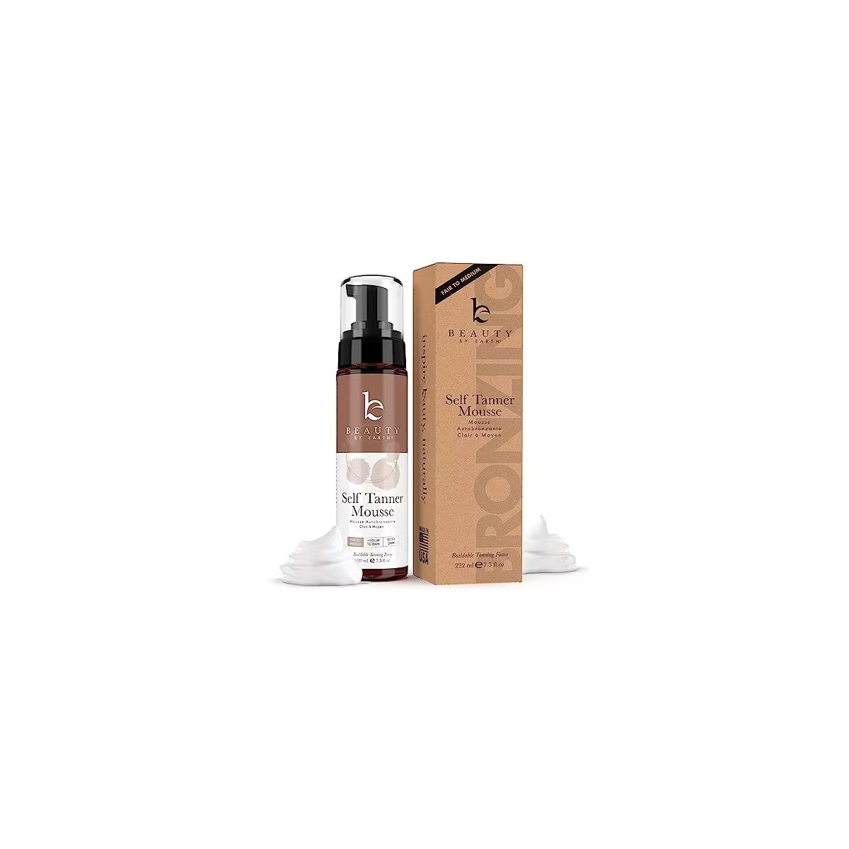 Beauty by Earth Self Tanning Mousse | Target