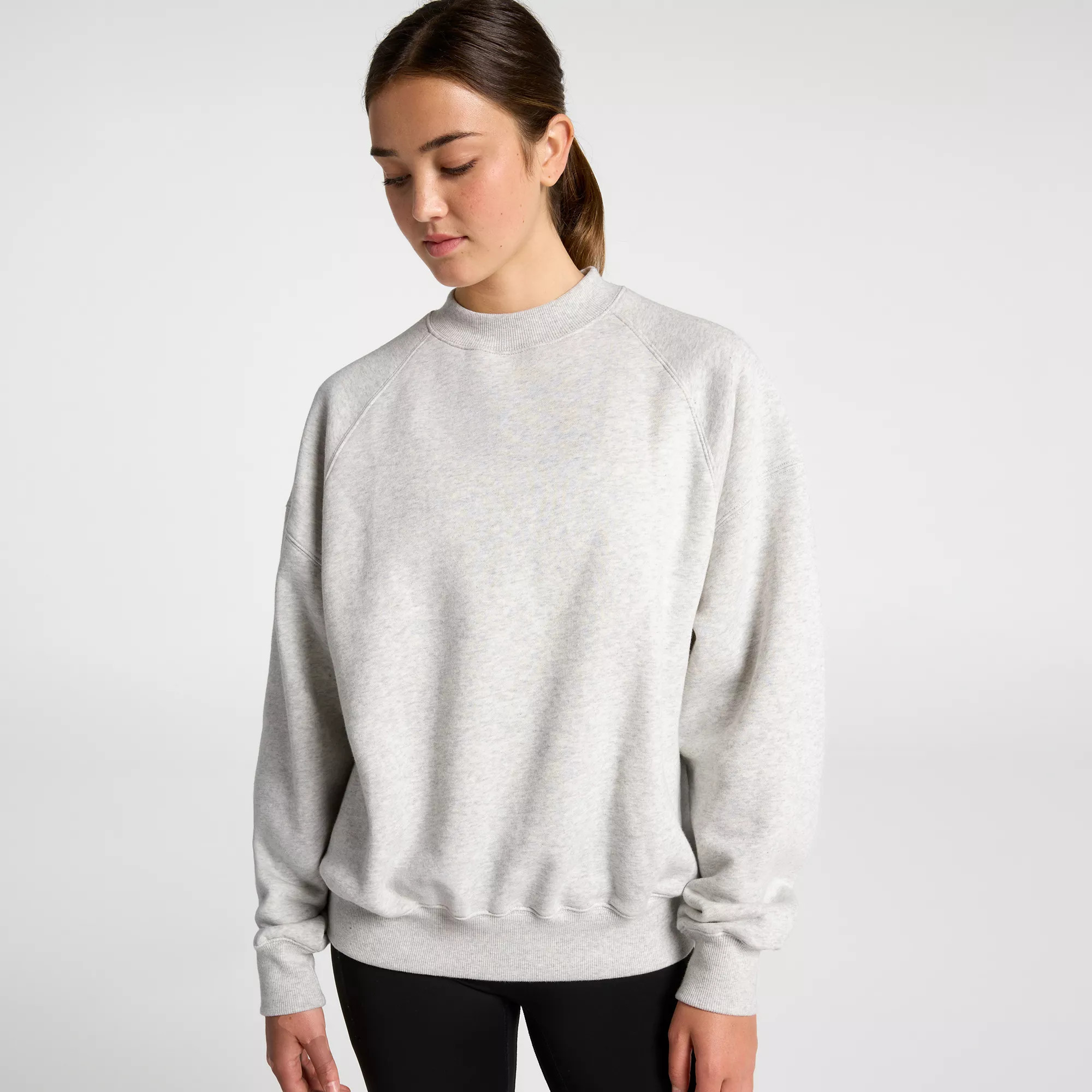 DSG Women's Classic Fleece Crew Neck, Medium, Light Heather Grey | DICK'S Sporting Goods