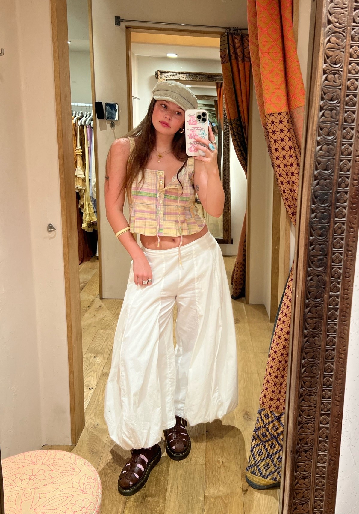 oh wait I love a summery plaid!! 🌞🪄 #freepeople

#LTKootd #LTKgrwm #LTKSeasonal