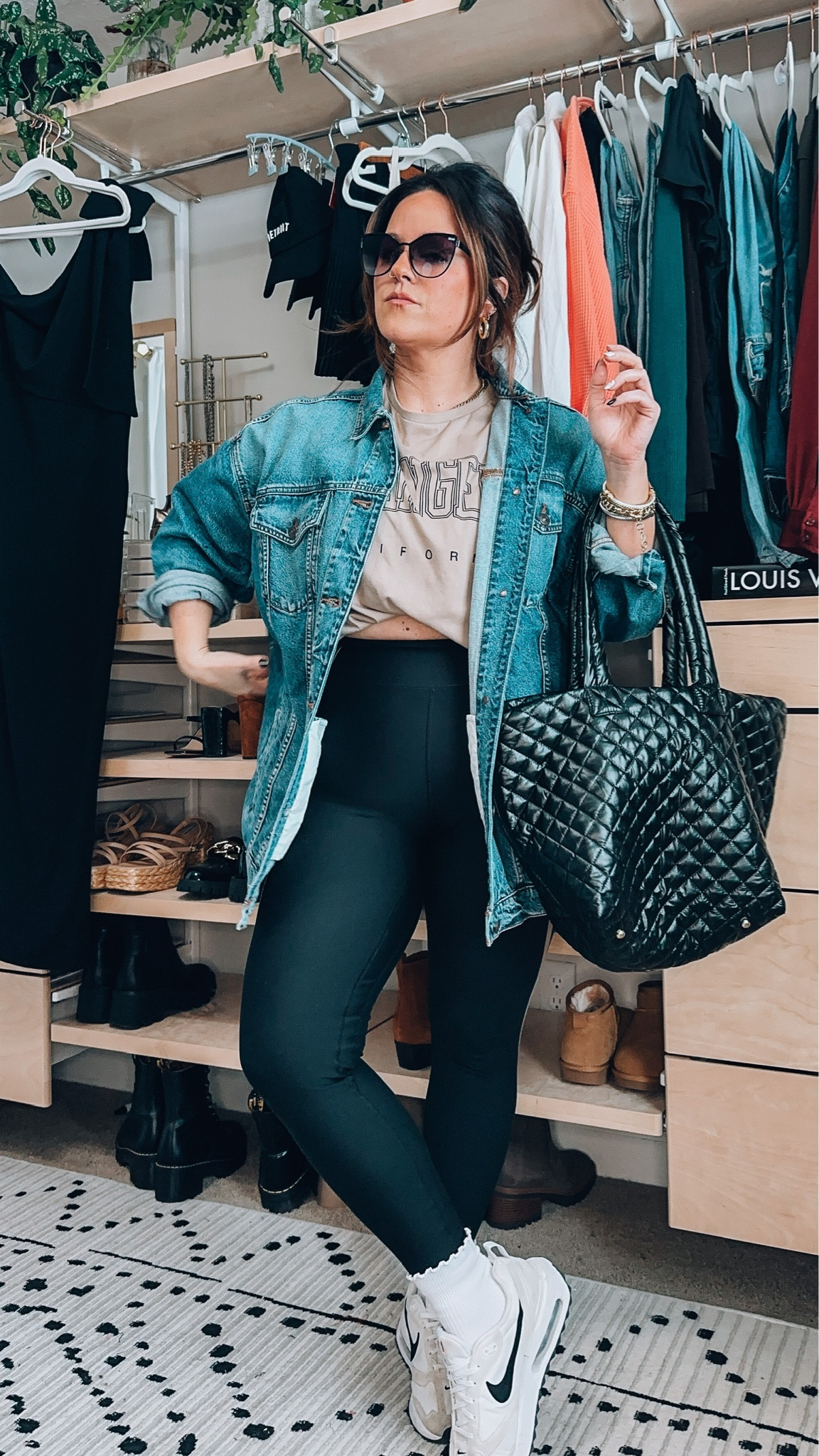 Size 14 | Apple Body Shape | 38 DD | 5'6” - Casual - Errand Outfit - Bra - Bottoms - Travel - Jean Jacket - Midsize 

#LTKunder50 #LTKFind #LTKSeasonal