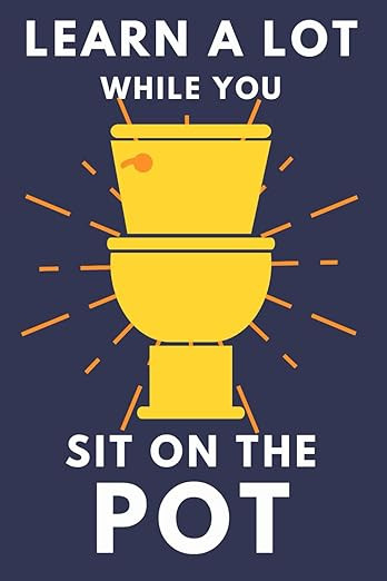 Learn A Lot While You Sit On The Pot: Funny Bathroom Trivia Book For Adults & Older Teens (Alex S... | Amazon (US)