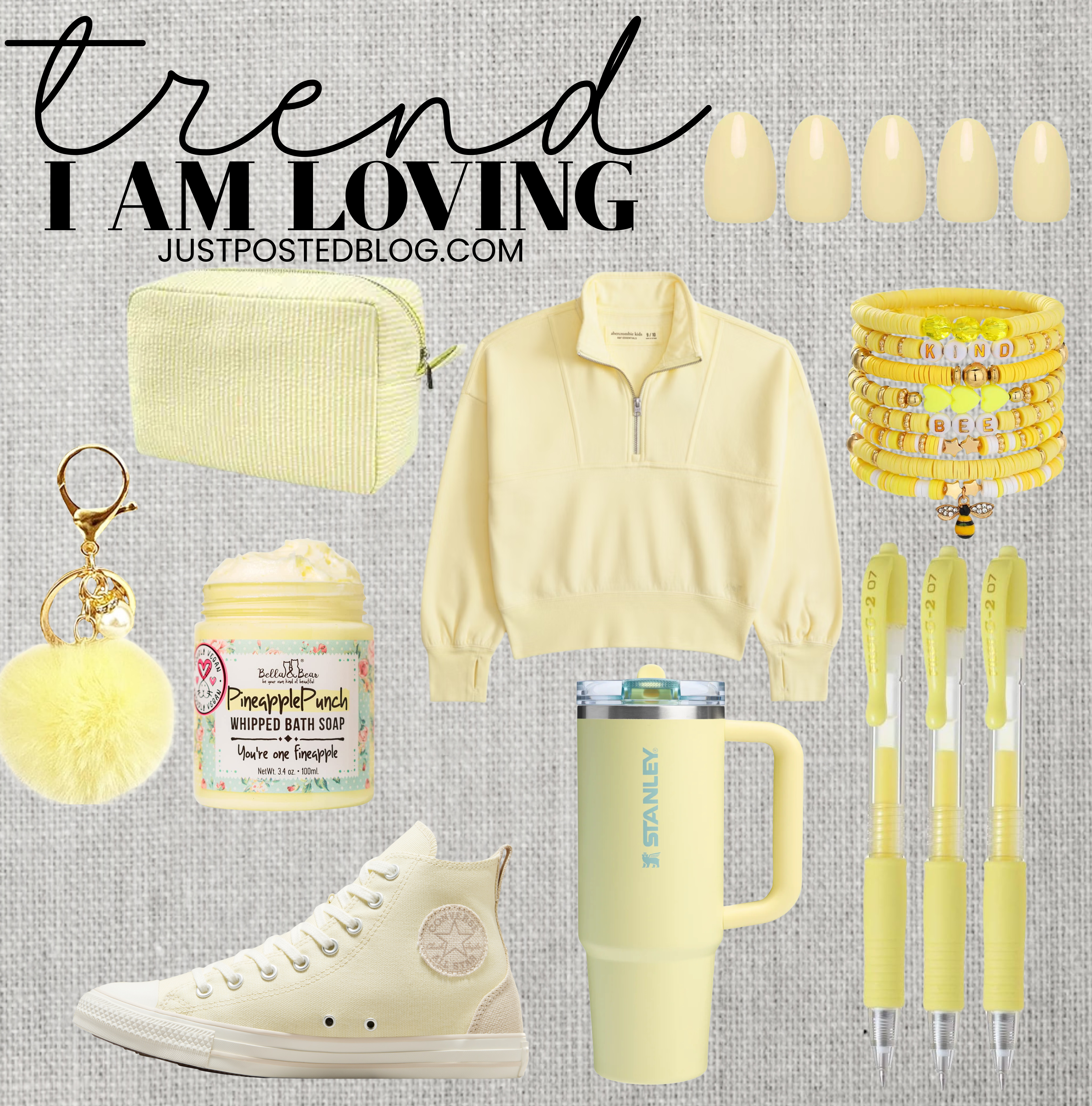 Pastel yellow trend!! 

 