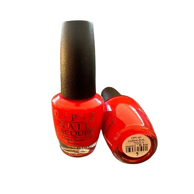 OPI on Collins Ave. Nail Lacquer 0.5 fl oz Orange Classic Collection Long-Lasting | Walmart (US)