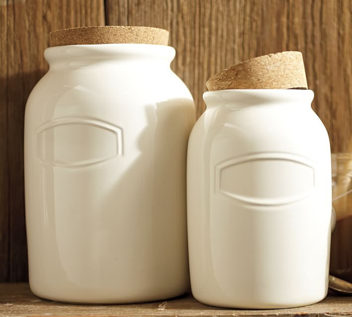 Rhodes Stoneware Canisters | Pottery Barn (US)