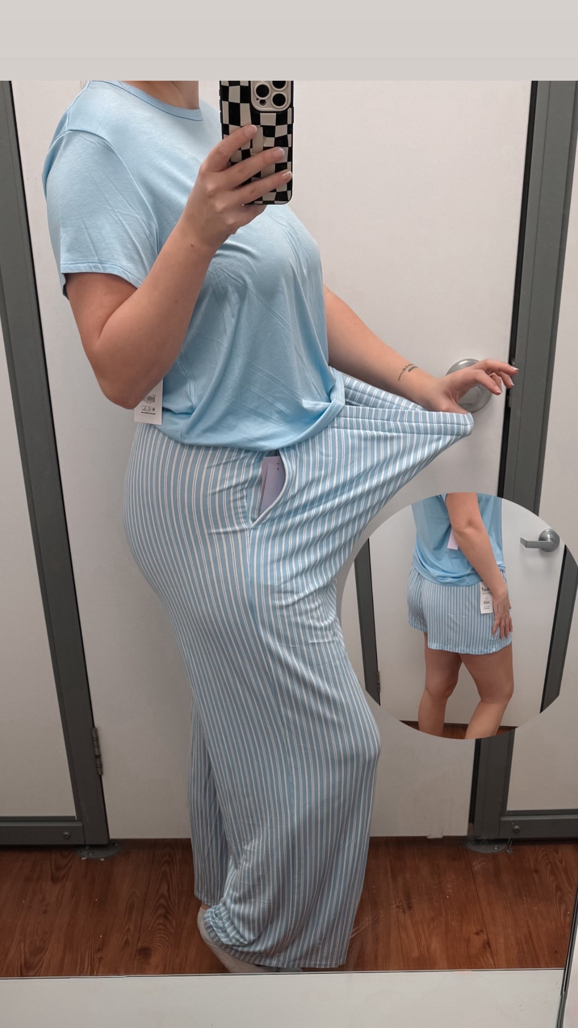 Expecting or Postpartum moms! Soft affordable bamboo pjs with amazing stretch! I am in a size M for both being 5’5 & 165lbs. Size up in shorts if you want them a little longer. Both are high wasted! Comes in multiple colors! Im gonna have to go get more Im living in the black set right now😍

#LTKootd #LTKmomlife #LTKMidsize