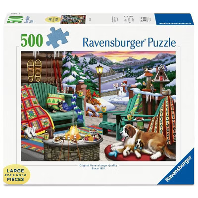 Ravensburger All Day Large Format Jigsaw Puzzle - 500pc: Travel & Americana Theme for Creative Thinking | Target