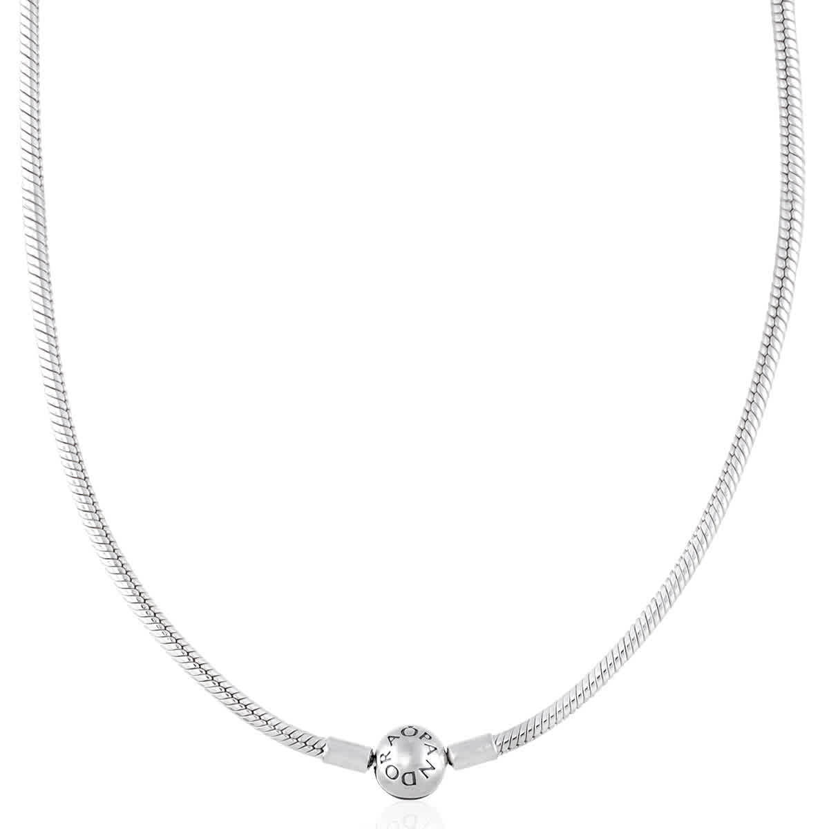 Pandora Moments Snake Chain Necklace, Size 42 cm | Jomashop.com & JomaDeals.com
