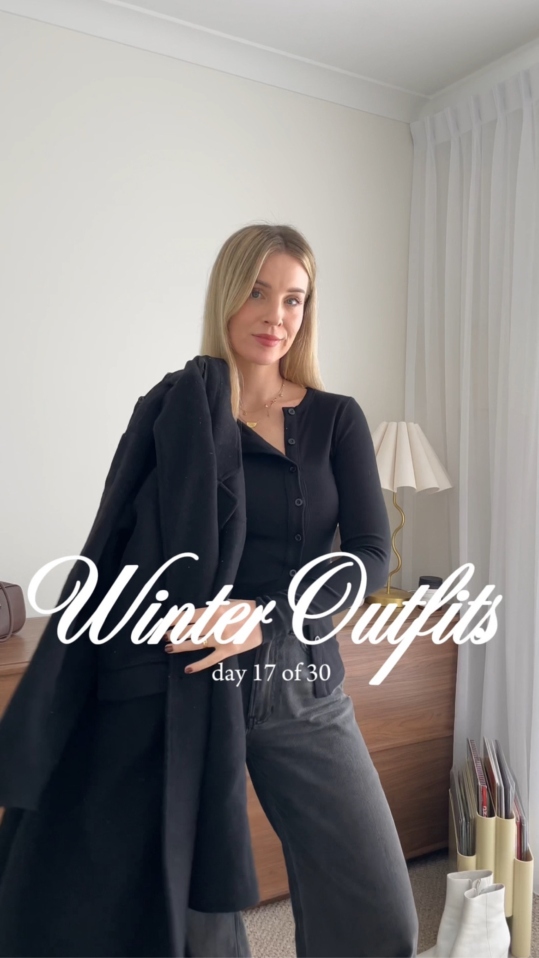 Winter Outfits Series - Day 17 of 30
This was for the 8°C day we had the other week finally had to whip out the wool coat #winteroutfitideas #winteroutfits #australianfashion
#blackcoat

#LTKjeans #LTKdatenight #LTKaustralia