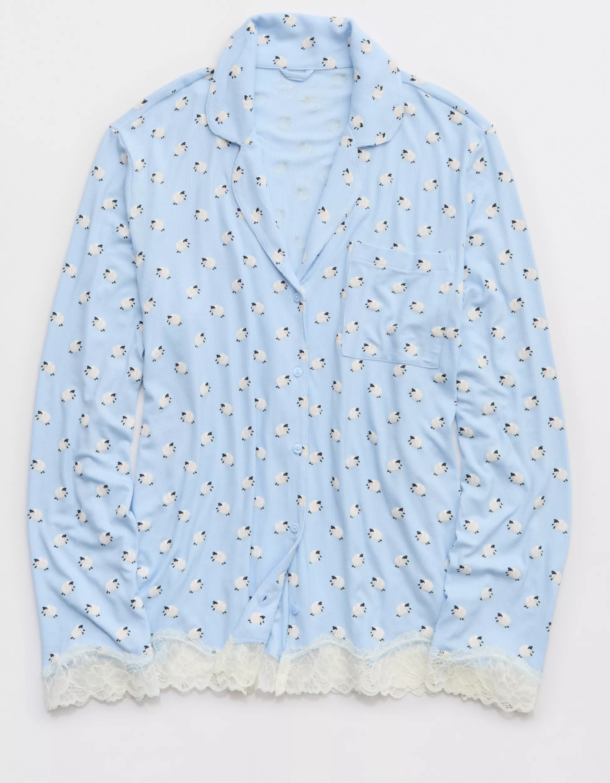 Aerie Real Soft Rib Long Sleeve T-Shirt | Aerie