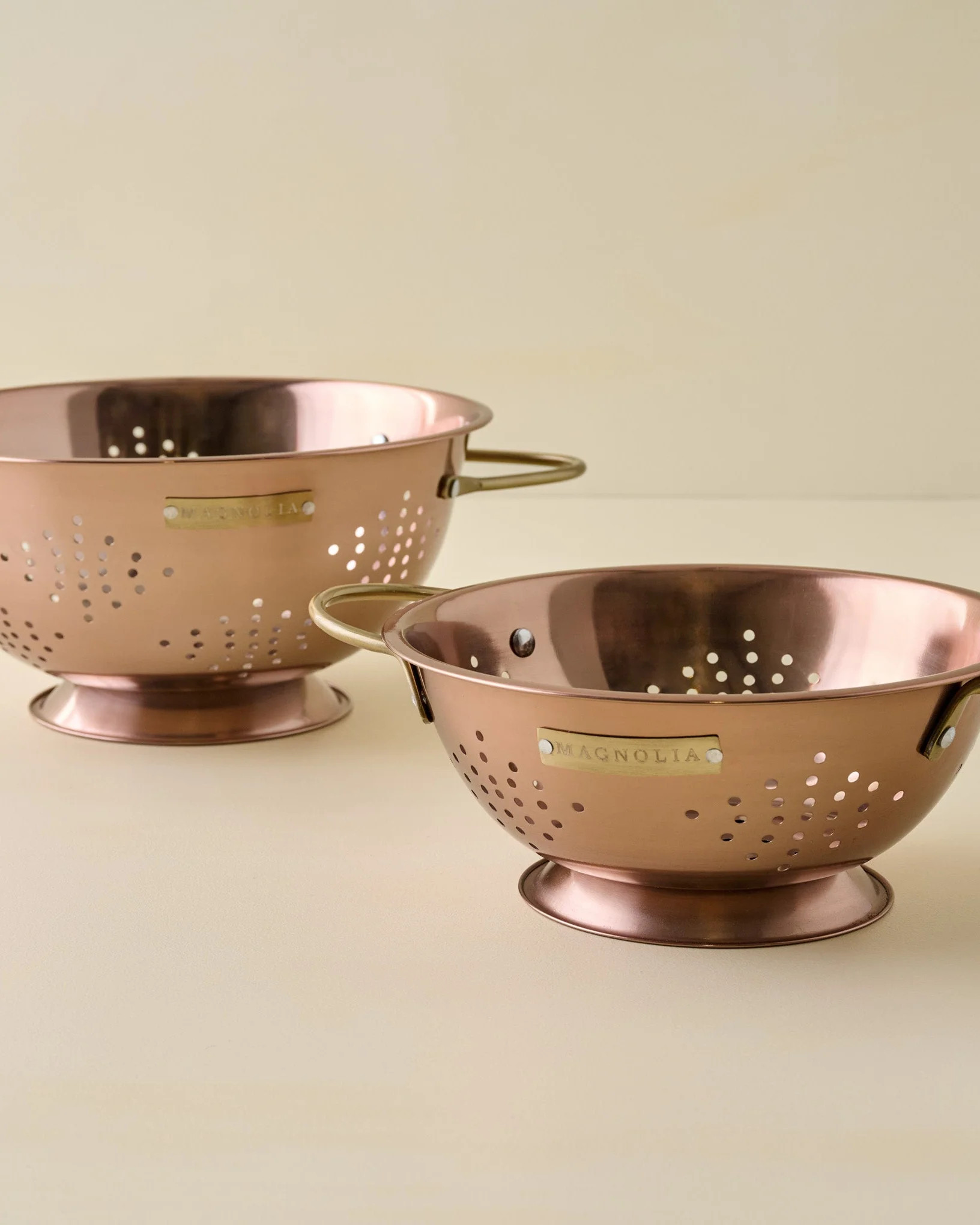 Copper + Brass Colander | Magnolia