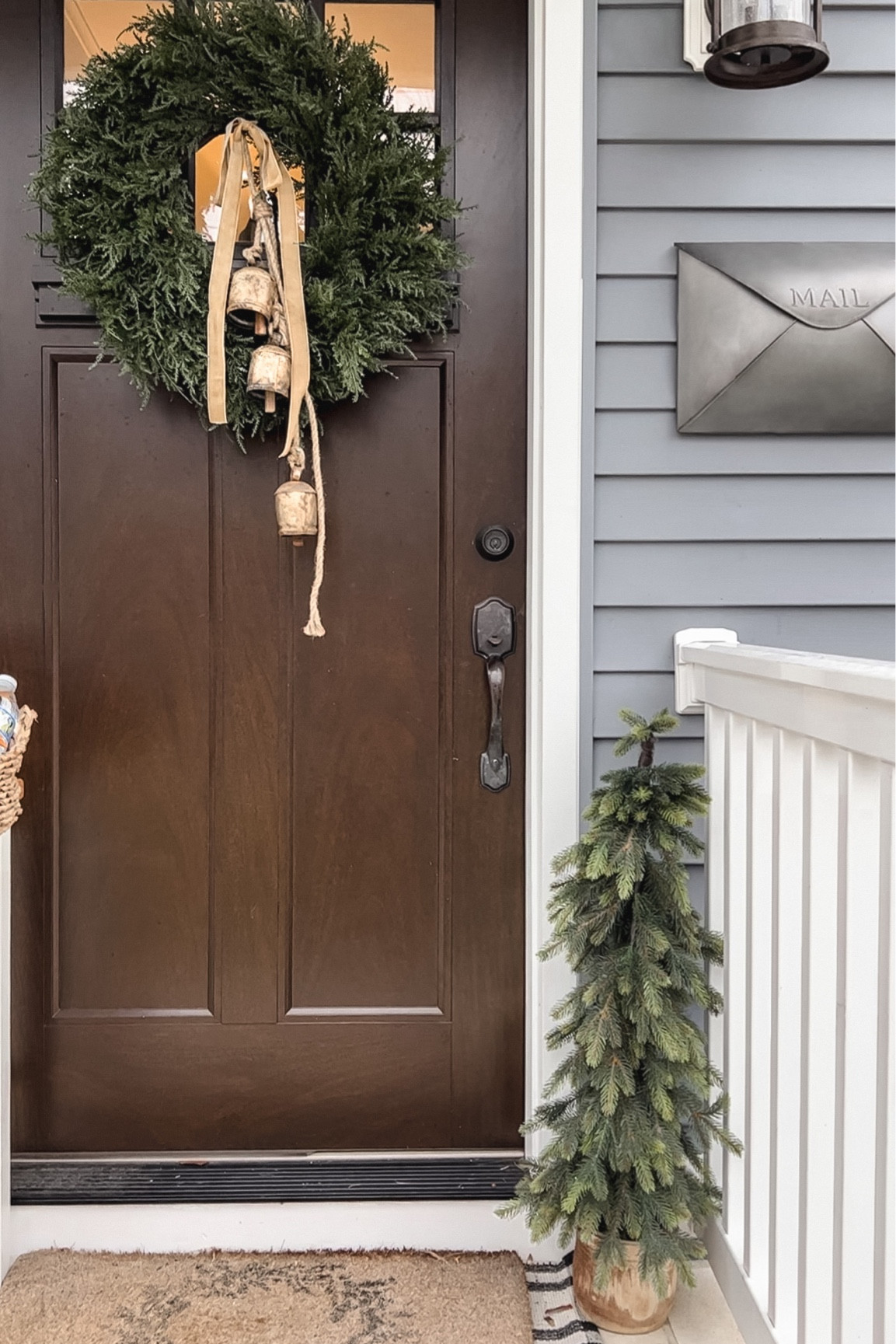 Holiday front porch 

#LTKHoliday #LTKhome #LTKSeasonal
