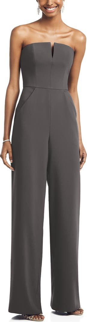 Strapless Crepe Jumpsuit | Nordstrom