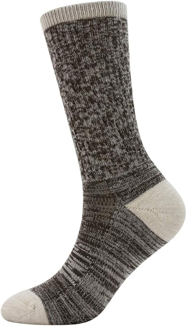 EnerWear 4 Pack Women's Merino Wool Outdoor Hiking Trail Crew Sock | Amazon (US)