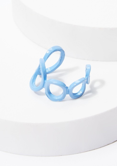 Blue Acrylic Chain Ring-- Online Exclusive -- | rue21