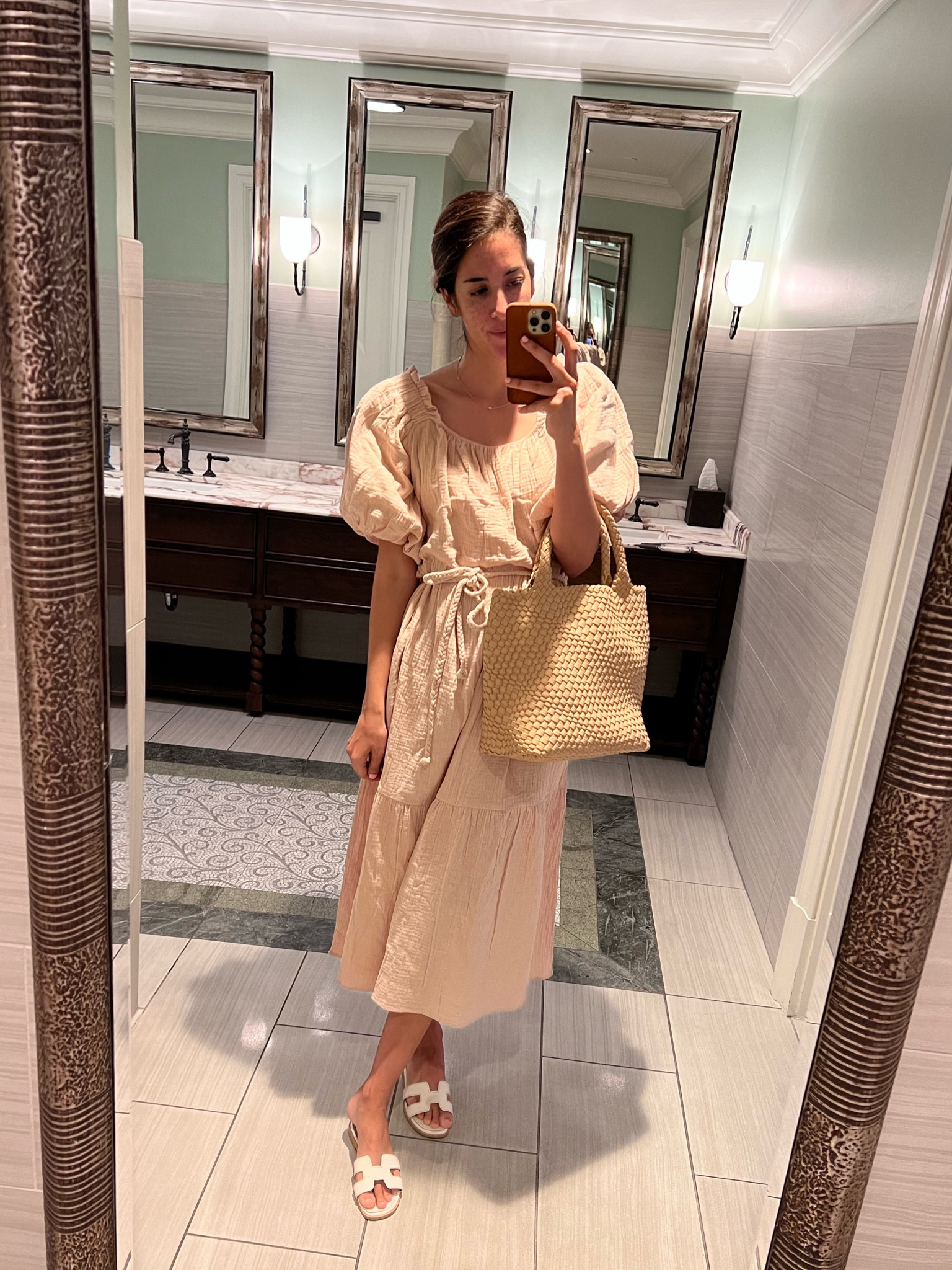 Cute gauze dress — in a small here (runs big, so size down). 

#LTKunder100 #LTKtravel #LTKFind