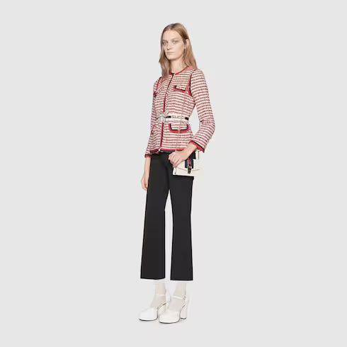 Sylvie leather mini chain bag | Gucci (US)