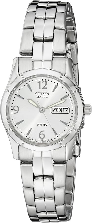 Citizen Quartz Womens Watch, Stainless Steel, Classic, Silver-Tone (Model: EQ0540-57A) | Amazon (US)