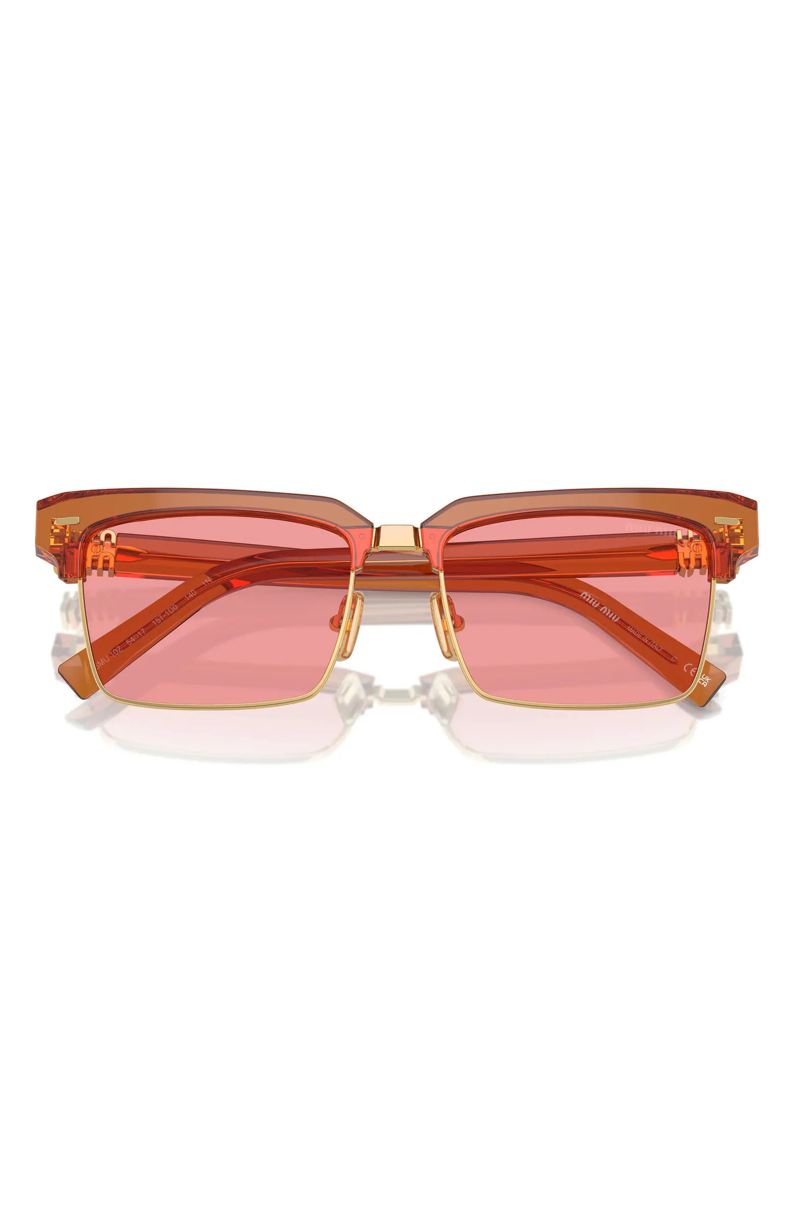 Miu Miu 54mm Square Sunglasses | Nordstrom | Nordstrom