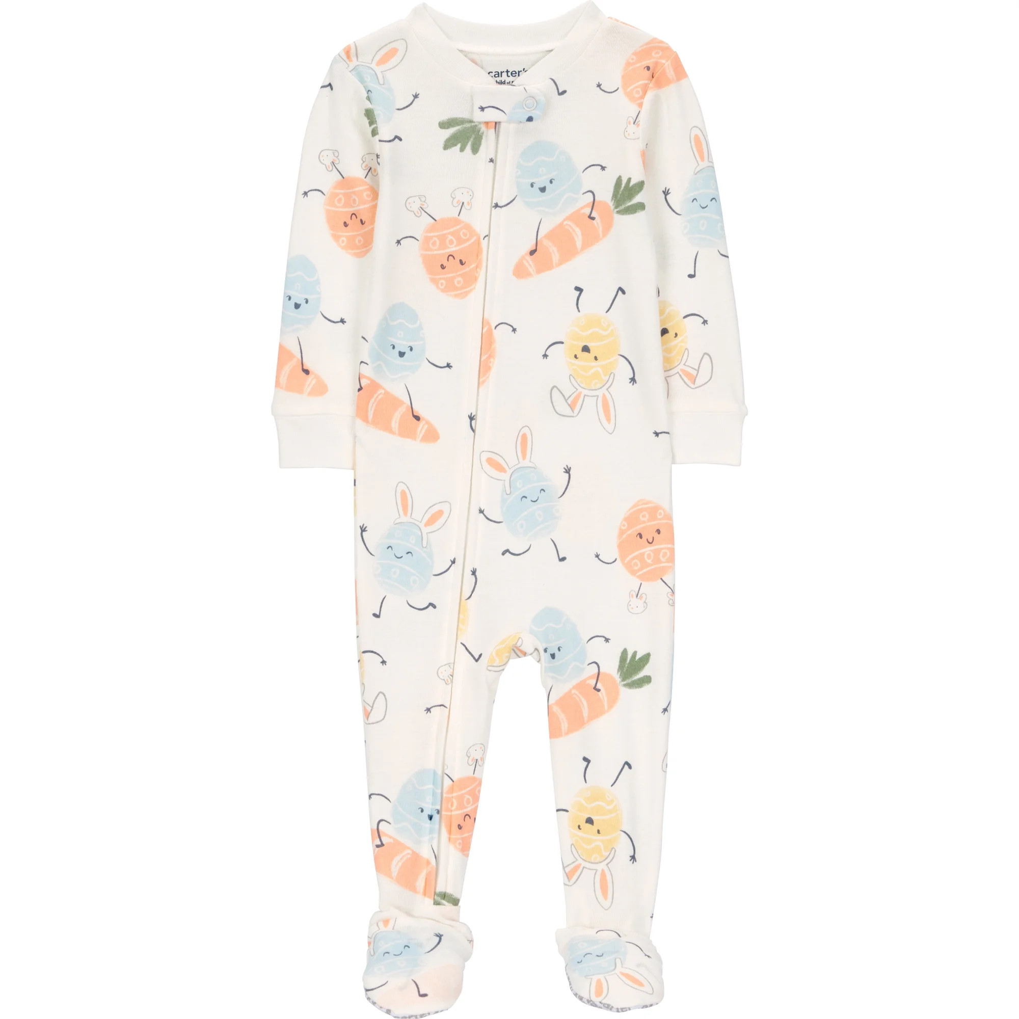 Carter's Child of Mine Toddler Easter Pajama, One-Piece, Sizes 12M-5T | Walmart (US)