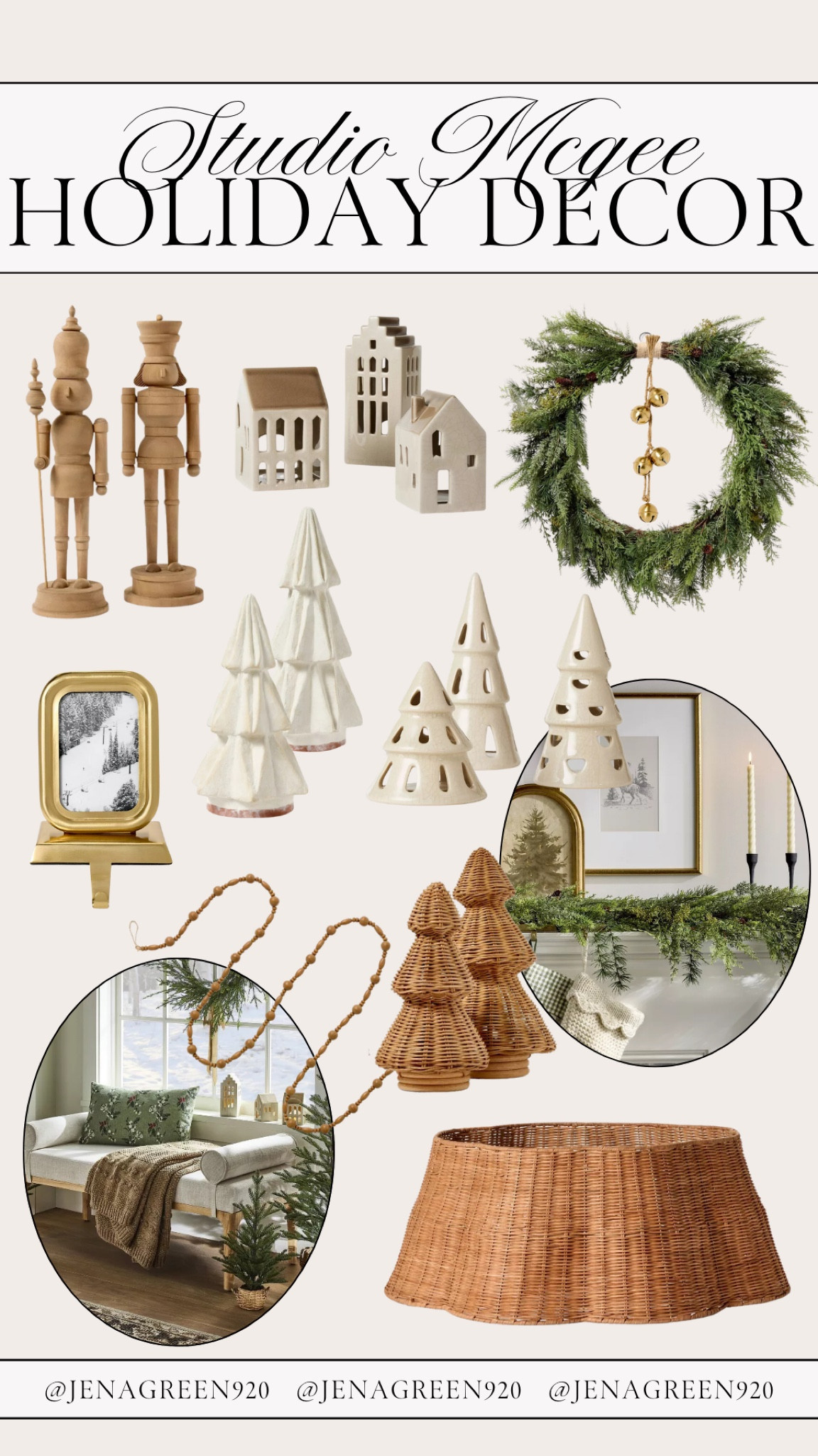 Studio McGee Holiday Decor | Christmas Decor | Target Home Decor 

#LTKHoliday #LTKFindsUnder100 #LTKHome