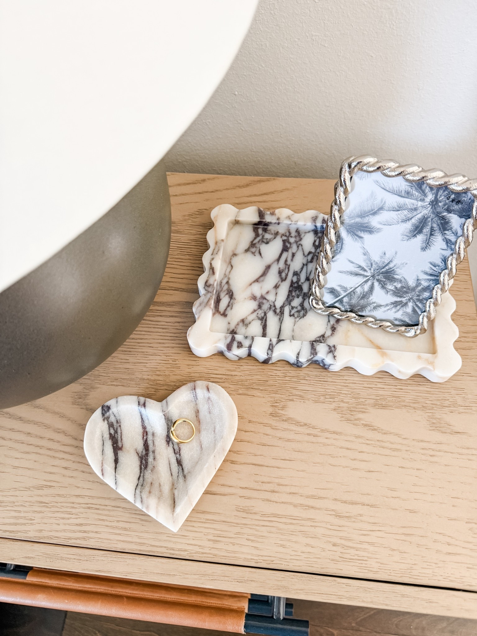 The cutest heart shaped marble dish to function as a ring holder! Cute gift 

#LTKHome
