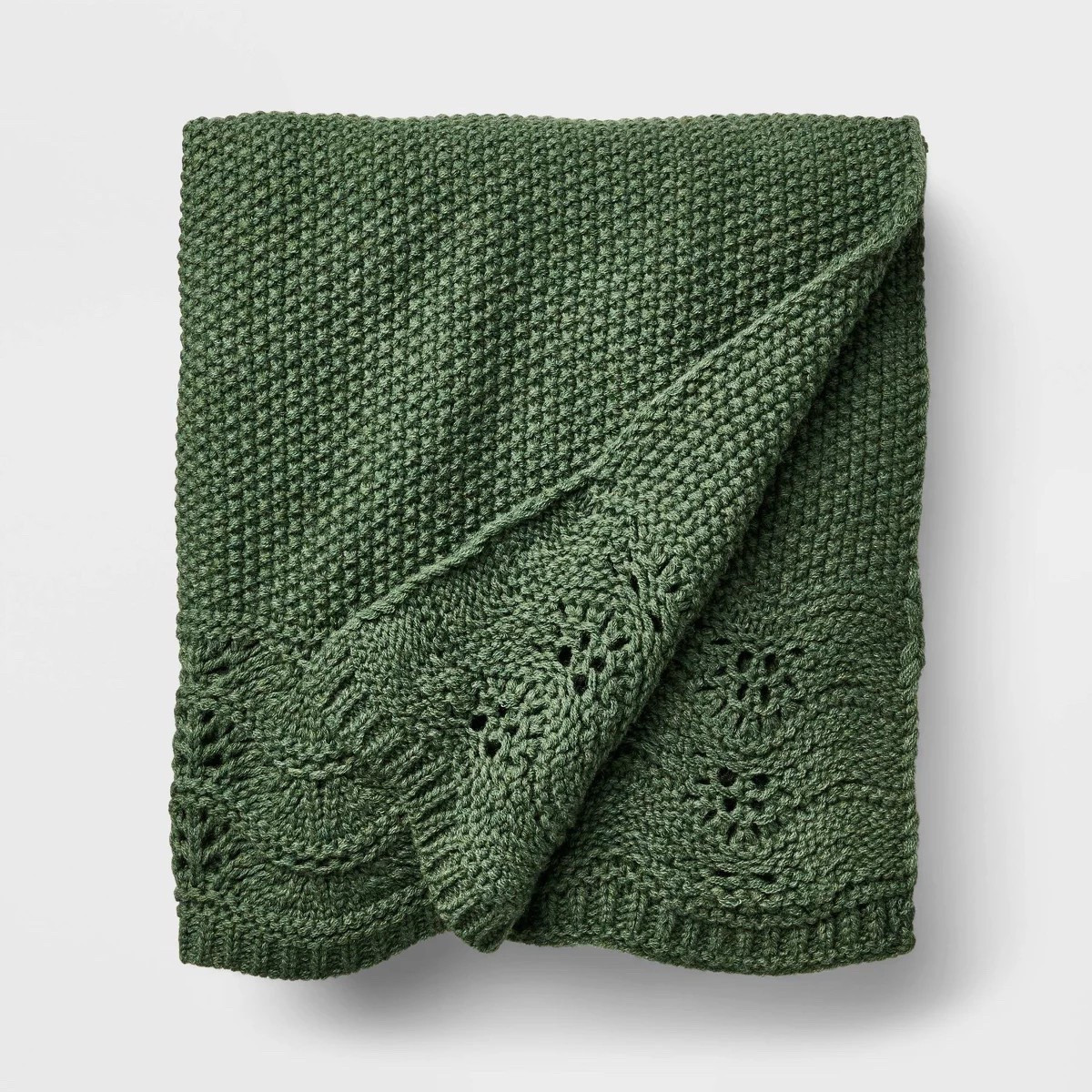 Elevate your home decor with the Threshold™ x Studio McGee Scalloped Knit Throw. This green throw features a cozy knit design with elegant scalloped edges, adding

#LTKSaleAlert #LTKFindsUnder50 #LTKHome