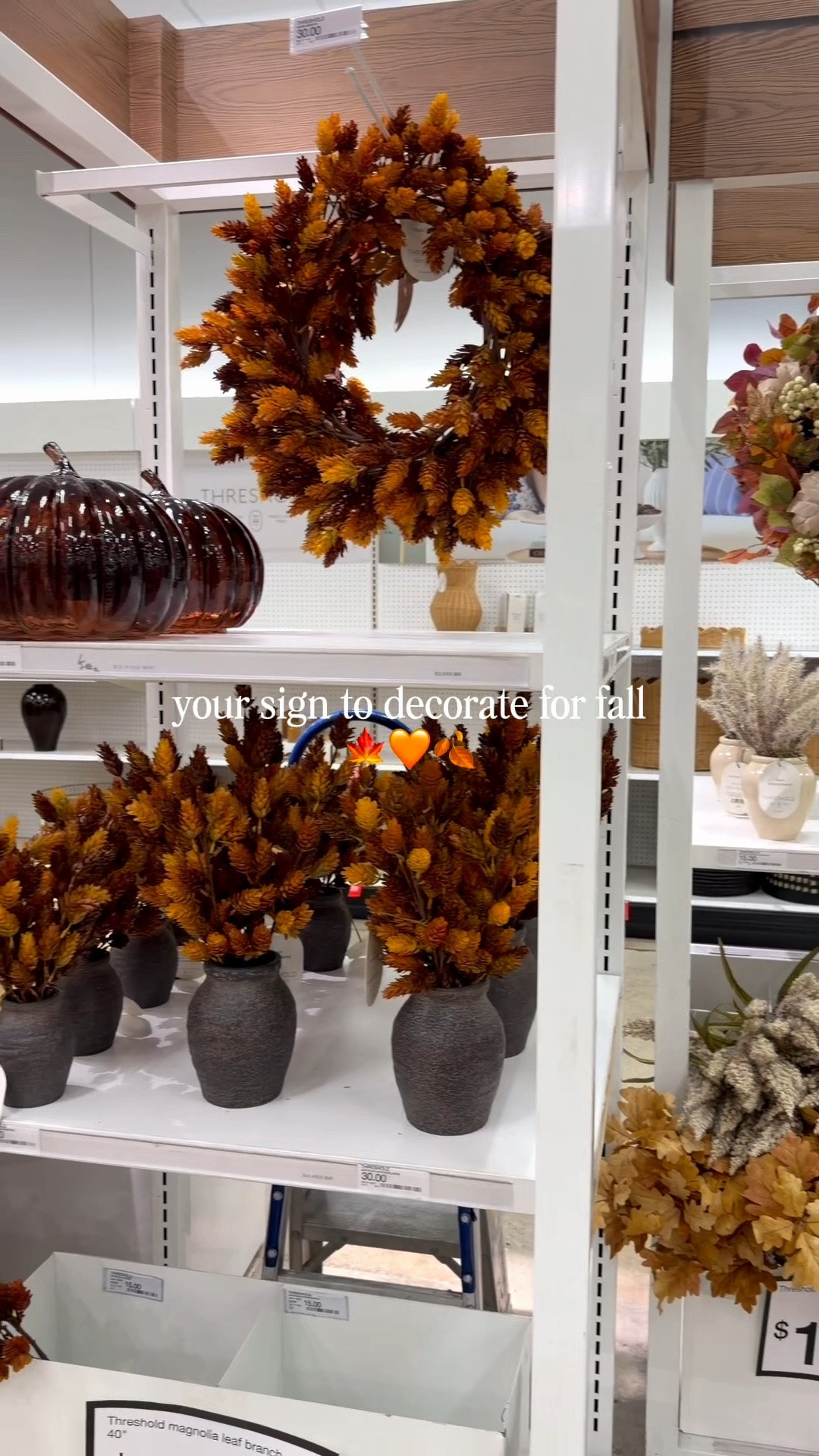 Your sign to decorate for fall! So many cute fall finds from @Target  I am LOVING!

#LTKSeasonal #LTKHome