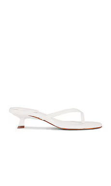 Schutz Carolyn Sandal in White from Revolve.com | Revolve Clothing (Global)
