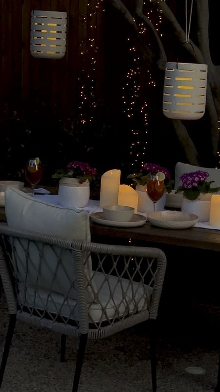 In LOVE with these ceramic battery powered lanterns! Patio. Patio decor. Amazing quality for the price! 

#LTKhome #LTKfindsunder50