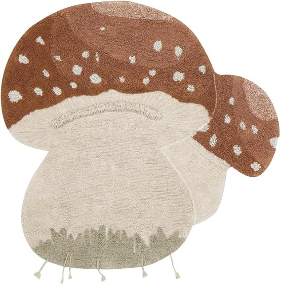 Lorena Canals Washable Area Kids Rug Boletus for playroom, Nursery and Bedroom Decor. Handmade. C... | Amazon (US)