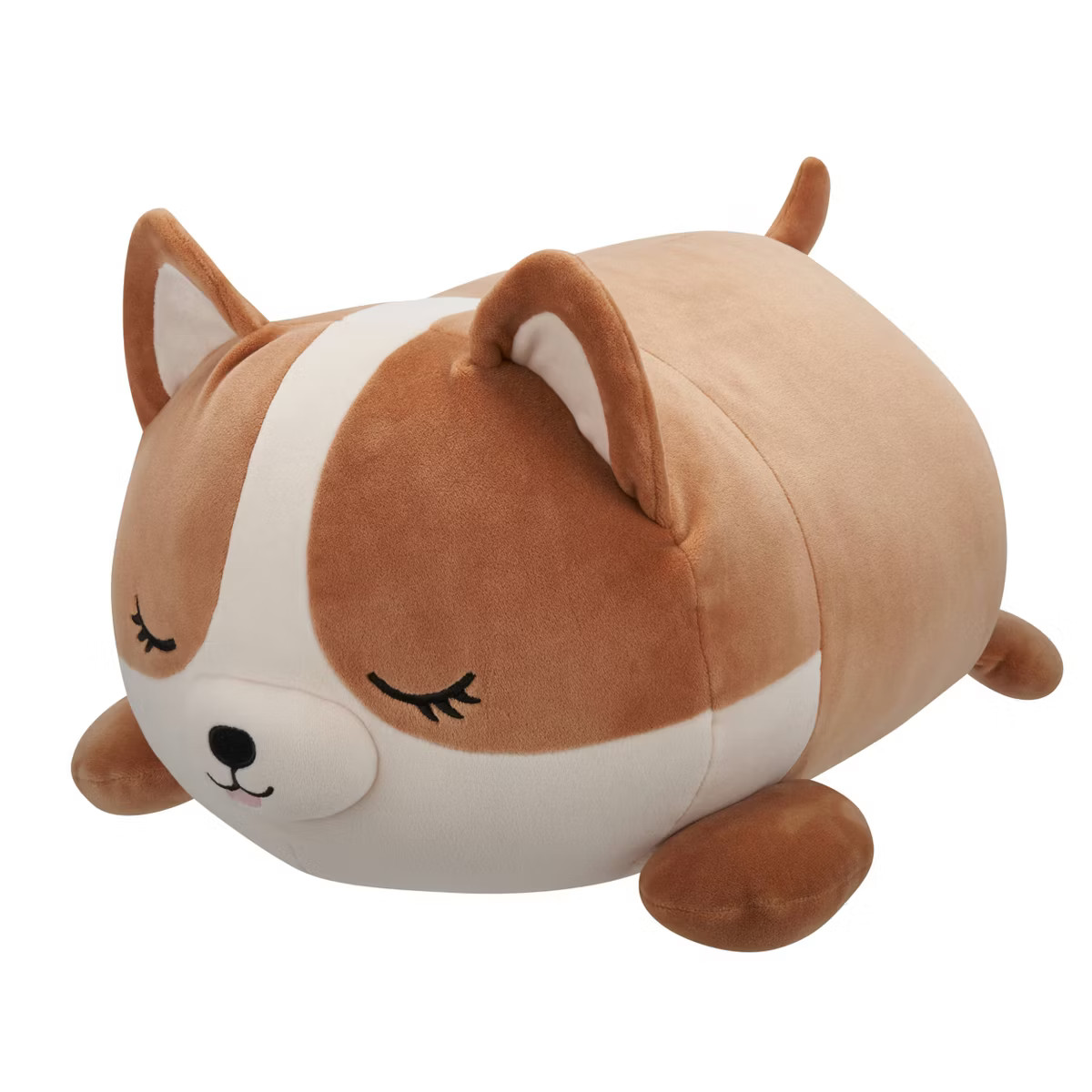 Squishmallows 18" Large Plush Regina Brown and White Corgi Sleepamallows | Target