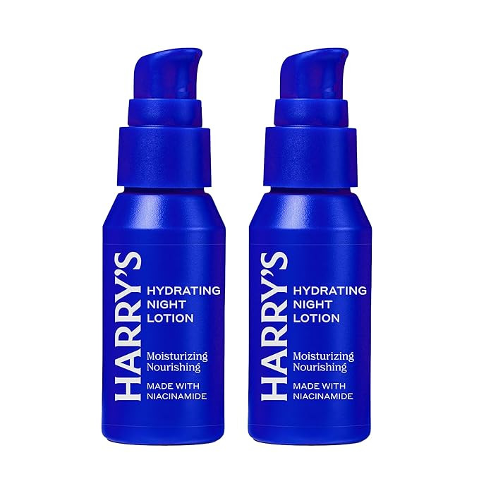 Harry's Hydrating Night Lotion, Night Moisturizer for Face, Lightweight 1.7 Fl Oz, 2 Pack | Amazon (US)