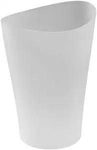 Rubbermaid Spa Works Vanity Wastebasket/Trash Bin, 9-Quart/2.25 Gallon, Clear, Small Plastic Garb... | Amazon (US)
