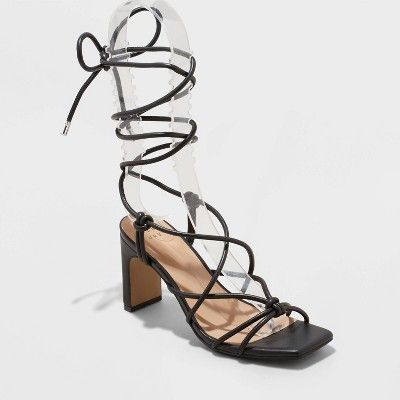 Women's Bria Strappy Heels - A New Day™ | Target