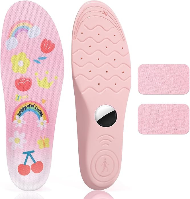 Insoles for Airtag Hidden Holder, Tracker Devise Case for Kids, Comfortable Inserts for Shoes (Pi... | Amazon (US)