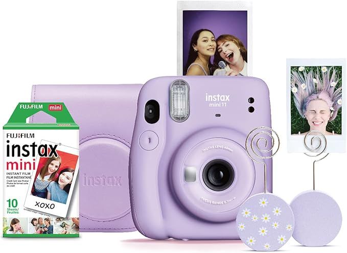 Fujifilm Instax Mini 11 Lilac Purple Instant Camera Gift Set | Amazon (CA)