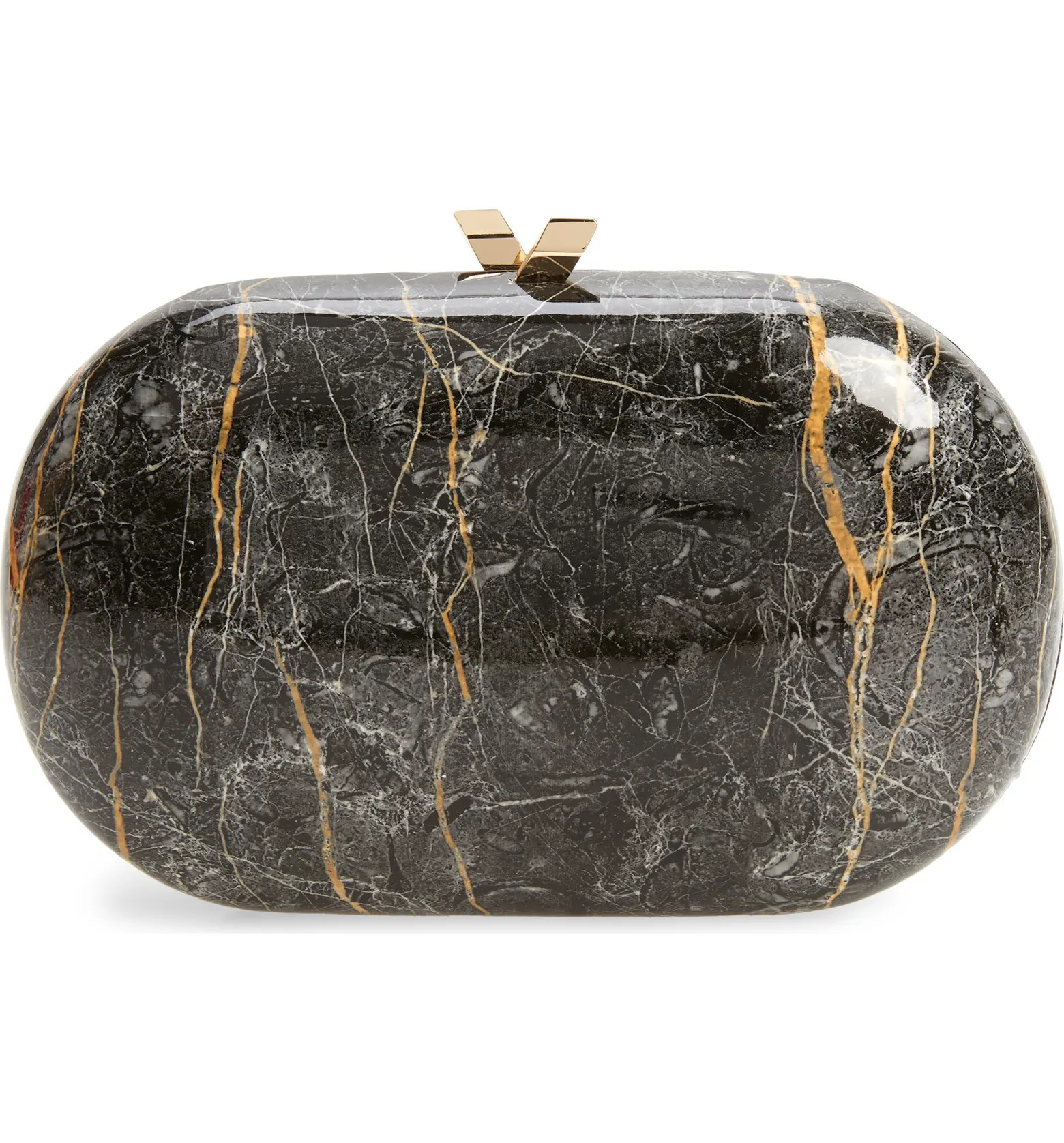 Marbled Oval Clutch | Nordstrom