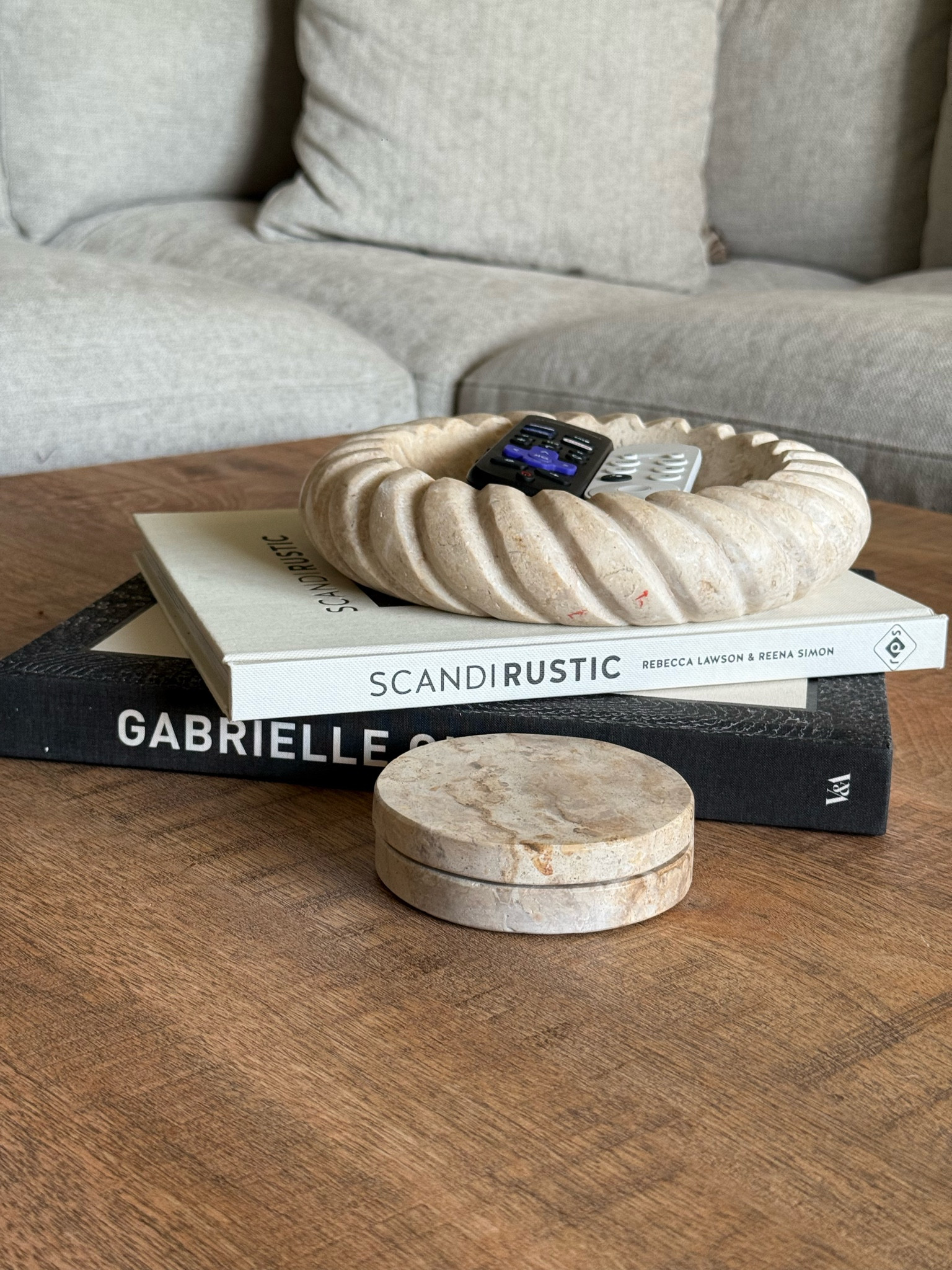 The dish is from Target “Twisted edge Marble Dish Cream” $25.00, it will not allow me to link it. The books and coasters are both from Homegoods! 

#LTKHome #LTKFindsUnder50 #LTKU