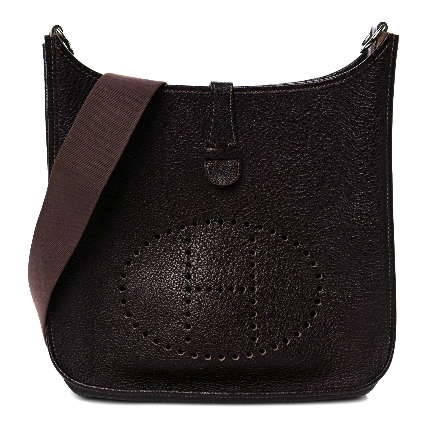 Hermes Fjord Evelyne GM Chocolate | FASHIONPHILE (US)