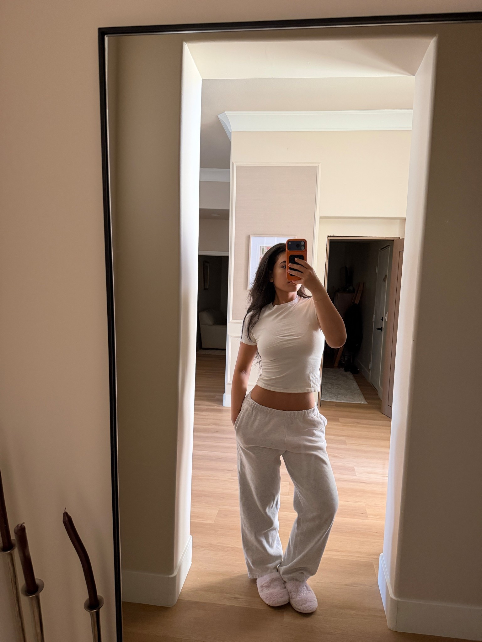 Top XS 
Bottoms S

#LTKdayinmylife #LTKootd #LTKgrwm