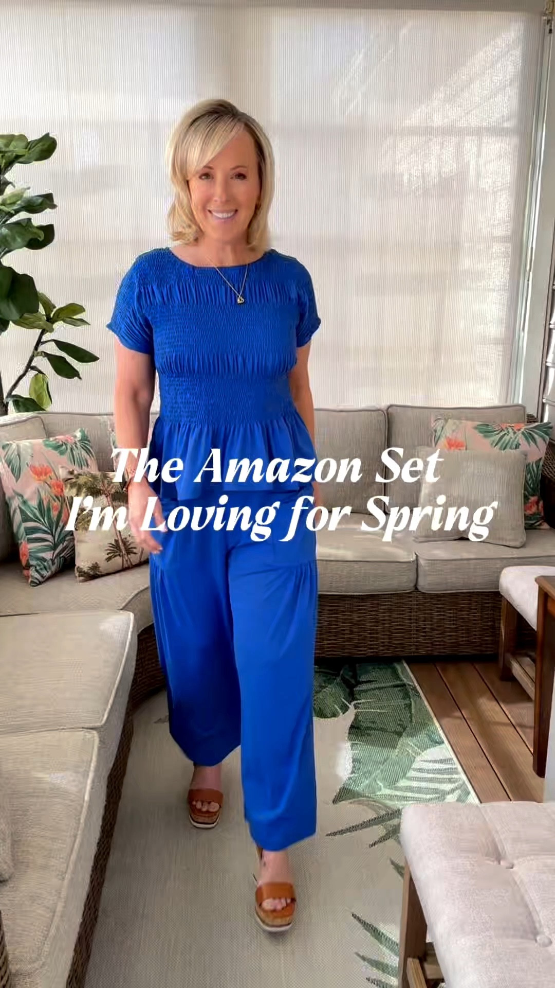 This is my new favorite set that you’re going to want in every single color 😍 I’ve been wearing this Amazon look nonstop this spring because it’s so simple to style, it’s reasonably priced, and makes you look pulled together while still staying comfy! It’s one of those outfits that makes everyday dressing feel so much easier because it works for so many different plans ❤️ 

#LTKPetite #LTKootd #LTKSeasonal