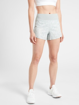 Printed Run With It 3.5" Short | Athleta