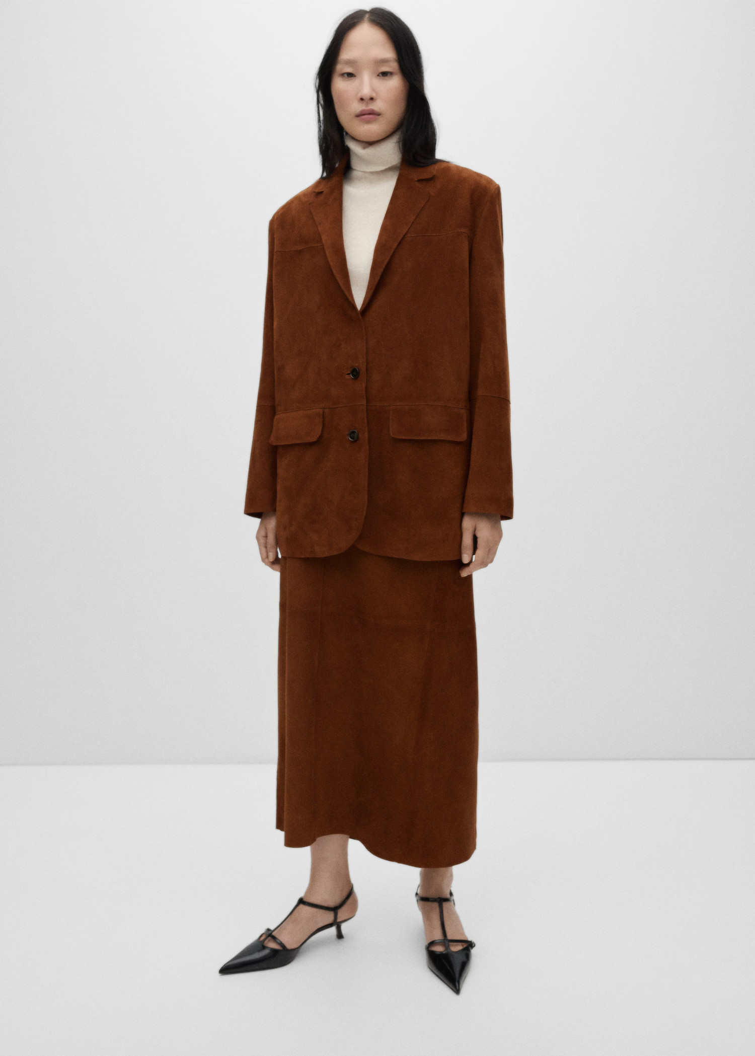 100% suede leather jacket | Mango (US/MX/AU)