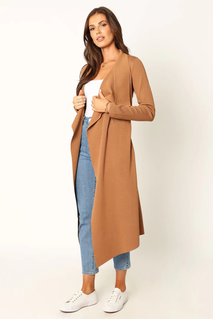 Audrina Cardigan - Camel | Petal & Pup (US)