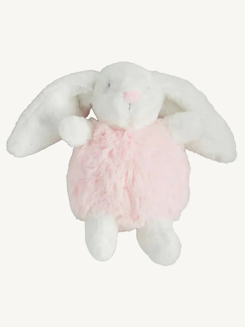 Pink Bunny Pom Pom Rattle | The Beaufort Bonnet Company