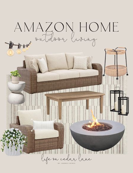 Turn your outdoor space into an alfresco living room with these patio furniture and decor finds! 
#founditonamazon

#LTKhome #LTKSeasonal #LTKsalealert