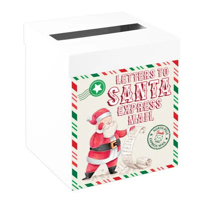 Santa Mailbox Santa Reading Letter, Letters To Santa Christmas Mailbox For Kids | Wayfair North America